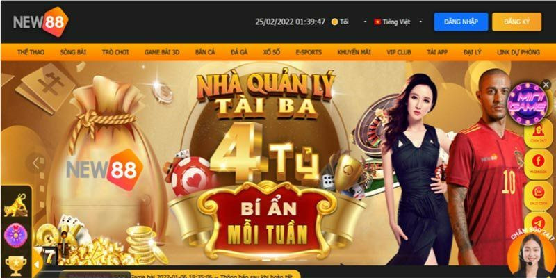 Giới thiệu về NEW88 - Khuyến mãi NEW88